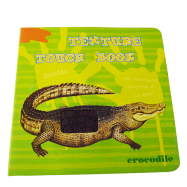 Children Touch and Feel books crocodile