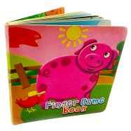 Child Board Book Finger Game Book