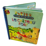 Hardcover Round Spine Spiral Binding Children Flip-Flap Book 