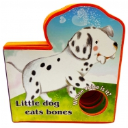 baby foam book with sound little dog eats bones whose voice is it