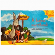 Gray Board Folding Card Book - Children's Story Series: The Donkey Musician