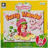 Children's Puzzle Grey Board Box