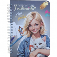 Spiral-bound Kids' Coloring Book with Stickers