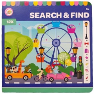 Kids’White Cardboard Search & Find Book
