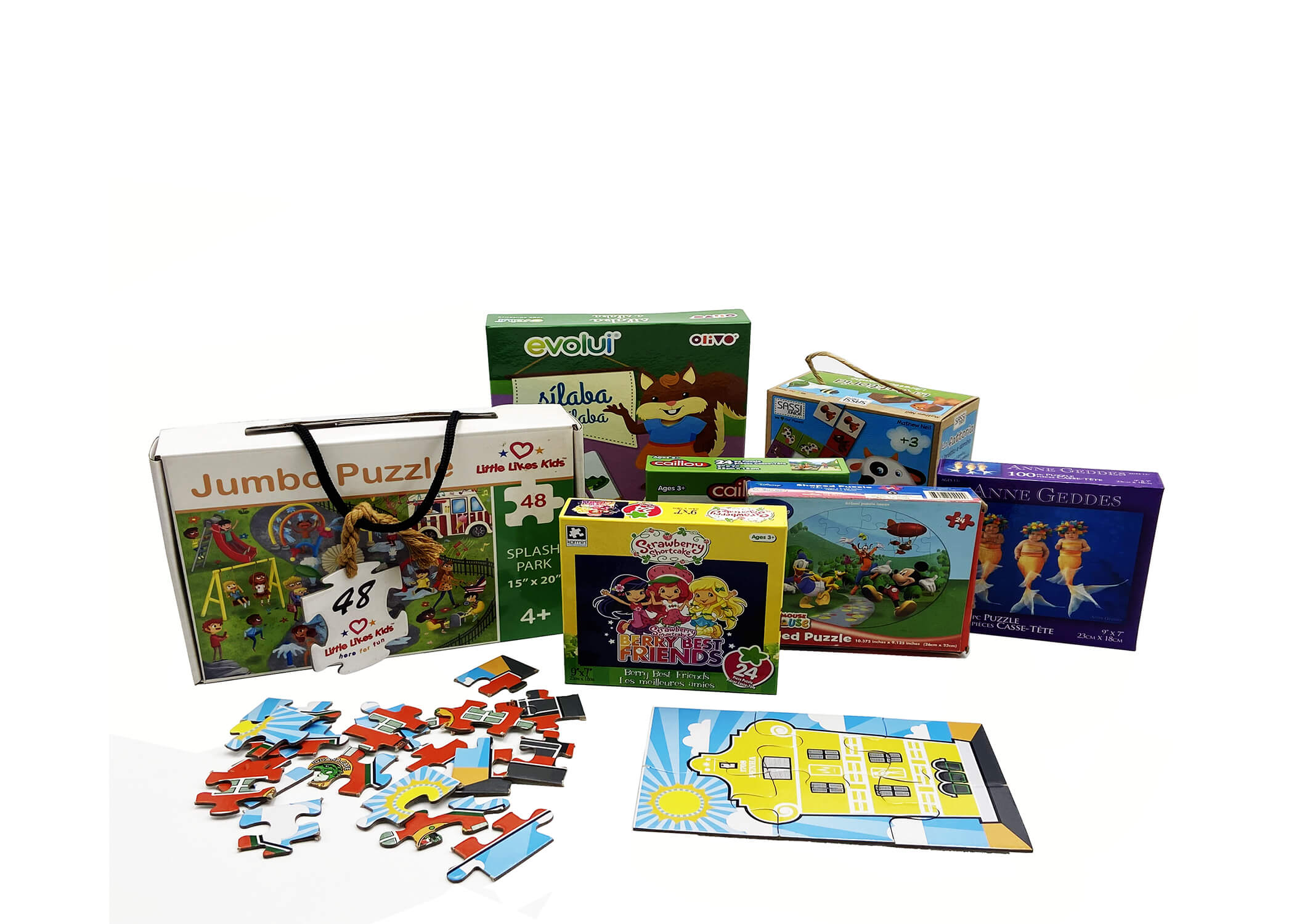 Paper Board Games & Puzzles